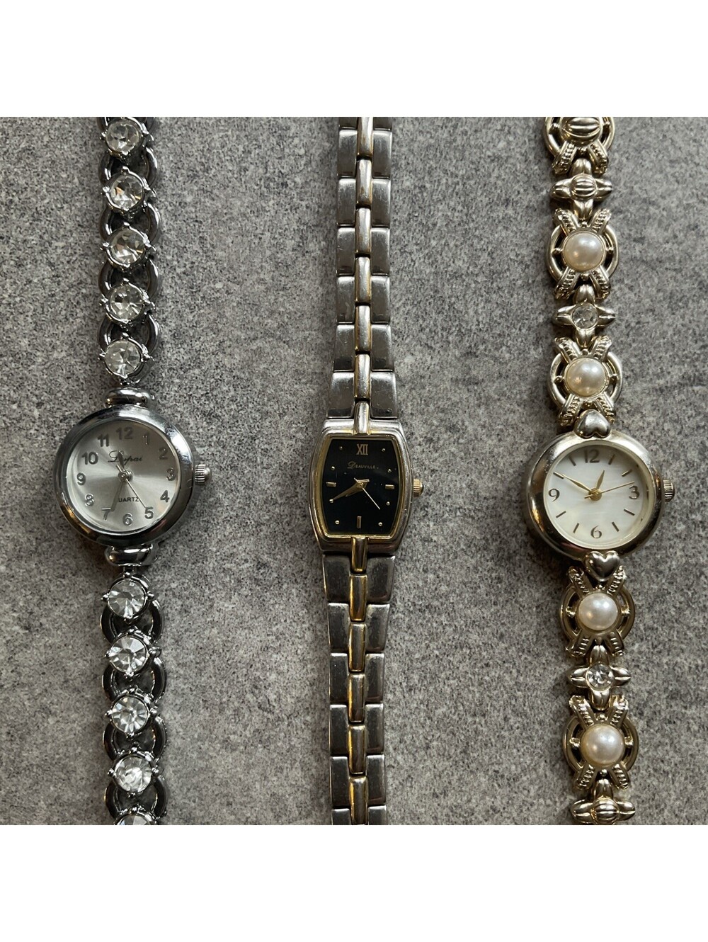 Great Lot Of Three Vintage Womens Watches All Three Watches Run Great A4